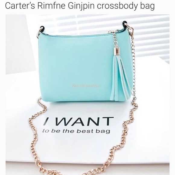 Carters Rimfne Ginjpin Crossbody Bag - Nwot